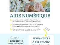 Une nouvelle affiche pour les permanences num&eacute;riques